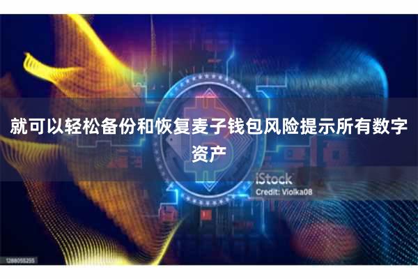 就可以轻松备份和恢复麦子钱包风险提示所有数字资产