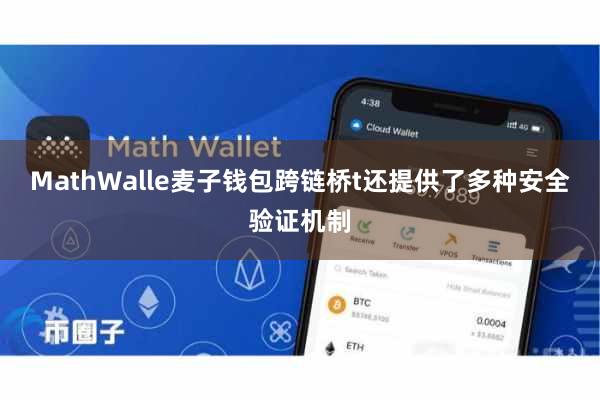MathWalle麦子钱包跨链桥t还提供了多种安全验证机制